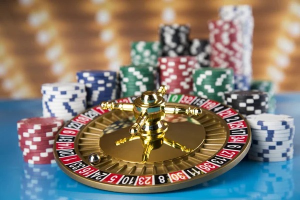 Lightning Dice live dealer studio with three dice on table